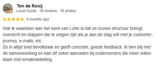 ton-de-rooij-emailmarketing-traject-review-lotte-eschbach