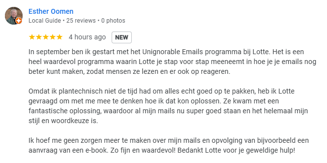 esther-oomen-review-unignorable-emails-lotte-eschbach.nl